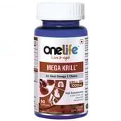 OneLife Mega Krill,  60 softgels 