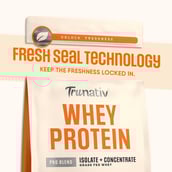 9 - TruNativ Pro Blend Whey Protein,  2 lb  Kesar Badam 