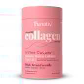 1 - TruNativ Advanced Collagen Peptides,  200 g  Lychee Coconut (Japanese Marine Collagen Type 1 & 3) 