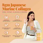 3 - TruNativ Advanced Collagen Peptides,  200 g  Mango Citrus (Japanese Marine Collagen Type 1 & 3) 