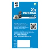 1 - MuscleBlaze Protein Bar (20 gm Protein),  6 bar(s)  Cookies & Cream 