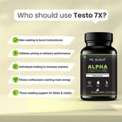 5 - DR. HARLE Alpha Testo-7X Testosterone Booster for Men,  60 tablet(s)  Unflavoured 