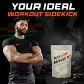 1 - Fuel One Whey Protein Powder,  2.2 lb  Fudge Chocolate