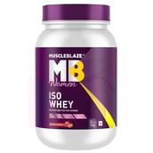 1 - MuscleBlaze Women Iso-Whey,  2.2 lb  Strawberry 