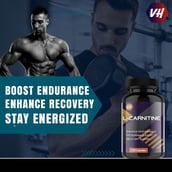 3 - Vitaminhaat L Carnitine,  120 capsules  Unflavoured 