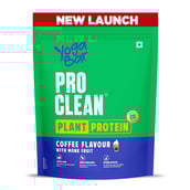1 - Yogabar Pro Clean Plant Protein,  1.1 lb  Coffee with Monk Fruit 