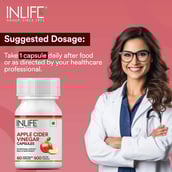 7 - INLIFE Apple Cider Vinegar,  60 capsules  Natural 