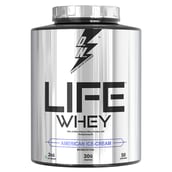 1 - Divine Nutrition Life Whey,  4.4 lb  American Ice-Cream 