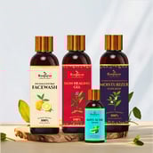 1 - Roopayur Anti Acne Combo,  4 Piece(s)/Pack  Anti Acne & Anti Spot Face Wash + Skin Healing Gel + Anti Acne Serum + Moisturizer Sunscreen 