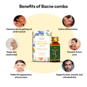 2 - Roopayur Bacne Combo, 2 Piece(s)/Pack Body Acne Cleaning Soap + Bacne Oil