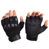 JoyFit Gym Gloves with Wrist Wraps Support,  Black  Medium 