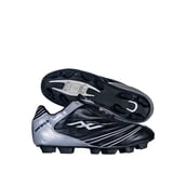 Nivia Ultra Football Shoes, Black with Silver 8