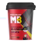 1 - MuscleBlaze Super Gainer Black,  11 lb  Chocolate 