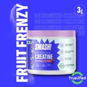 2 - Smash Micronised Creatine Monohydrate, Fruit Frenzy 0.71 lb