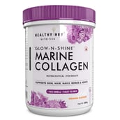 1 - HealthyHey Nutrition Marine Collagen Powder, 200 g Orange