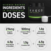 4 - Kaged Muscle Pre-Kaged, 1.41 lb Fruit Punch