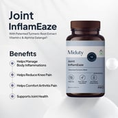 3 - Miduty Joint InflamEaze,  60 capsules 