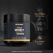 3 - Nutrabay Gold Concentrate Whey Protein,  1.1 lb  Cafe Mocha 