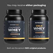 2 - Nutrabay Gold Concentrate Whey Protein,  2.2 lb  Rich Chocolate Creme 