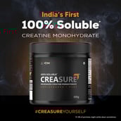 8 - AS-IT-IS Nutrition Creasure 100% Soluble Micronized Creatine Monohydrate,  Unflavoured  0.22 lb 