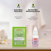 6 - VLCC Insta Glow Facial Kit, 252 g for Instant Glow