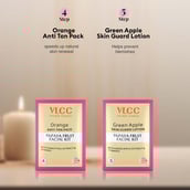 6 - VLCC Fruit Facial Kit,  300 g  for All Skin Types (Papaya) 