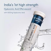 5 - HealthKart HK Vitals Hyaluronic Acid Effervescent,  15 tablet(s)  Orange