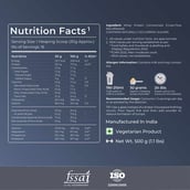 4 - Nutrabay Pure Concentrate Whey Protein,  1.1 lb  Unflavoured 