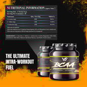 3 - V-SHAPE SUPPS BCAA Intra Workout Recovery Formula, 0.39 lb 30 Servings Orange Blast
