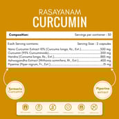 9 - Rasayanam Curcumin+,  60 capsules 