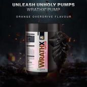 1 - MuscleBlaze WrathX Pump,  0.66 lb  Orange Overdrive