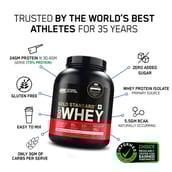 2 - ON (Optimum Nutrition) Gold Standard 100% Whey Protein,  5 lb  Cookies & Cream 
