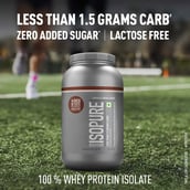 6 - Isopure 100% Whey Protein Isolate with Less Than 1.5 Grams Carbs,  2.2 lb  Cookies & Cream 