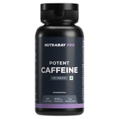 1 - Nutrabay Pro Potent Caffeine,  60 tablet(s)  Unflavoured 