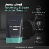 2 - Nutrabay Pure L-Glutamine Amino Acid,  0.33 lb  Unflavoured 