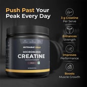 3 - Nutrabay Gold Micronised Creatine Monohydrate, Cola 0.55 lb