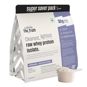 1 - The Whole Truth Raw Whey Protein Isolate,  4.4 lb  Unflavoured 