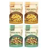 1 - TOKU MOKU Roasted Makhana Combo Pack,  Pudina & Chaat Masala  4 Piece(s)/Pack 