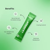 2 - NutriCult 18+ Billion CFU LeanGut,  30 Stick(s)  Blueberry 