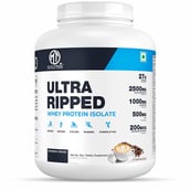 1 - Muscle Trail Ultra Ripped Whey Protein Isolate,  4.4 lb  Cappuccino 
