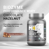 2 - MuscleBlaze Biozyme Performance Whey,  2.2 lb  Chocolate Hazelnut