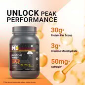 4 - MuscleBlaze Biozyme Whey PR,  2.2 lb  Chocolate Fudge