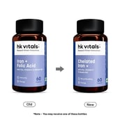 3 - HealthKart HK Vitals Iron + Folic Acid,  60 capsules