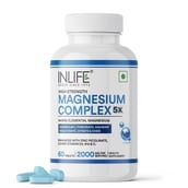 1 - INLIFE Magnesium Complex 5x 2000mg,  Unflavoured  60 tablet(s) 