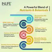 5 - INLIFE Glucosamine Chondroitin MSM with Collagen Hyaluronic Acid Calcium & Vitamin D3,  60 tablet(s) 