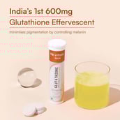 9 - HealthKart HK Vitals Glutathione Effervescent,  Lemon  30 tablet(s)