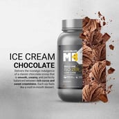3 - MuscleBlaze Biozyme Iso-Zero, 2.2 lb Low Carb Ice Cream Chocolate