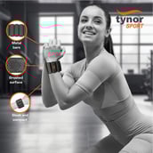 2 - Tynor Tynofit Weight Cuff,  Black  1 kg 