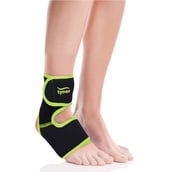 1 - Tynor Ankle Support (Neo),  Black/Green  Universal 