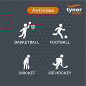 3 - Tynor Ankle Support Air Pro, Black/Green Medium